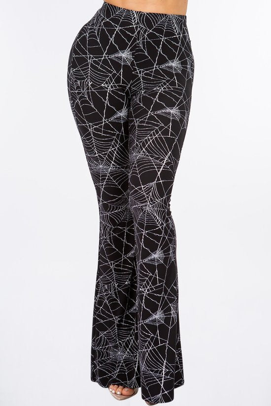 The Morticia Spider Web Pull on Pant