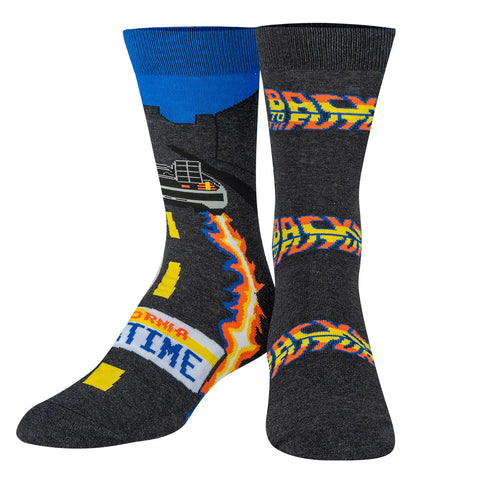 Back in Time knit socks