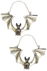 Spoiled Bat! Hoop Earrings