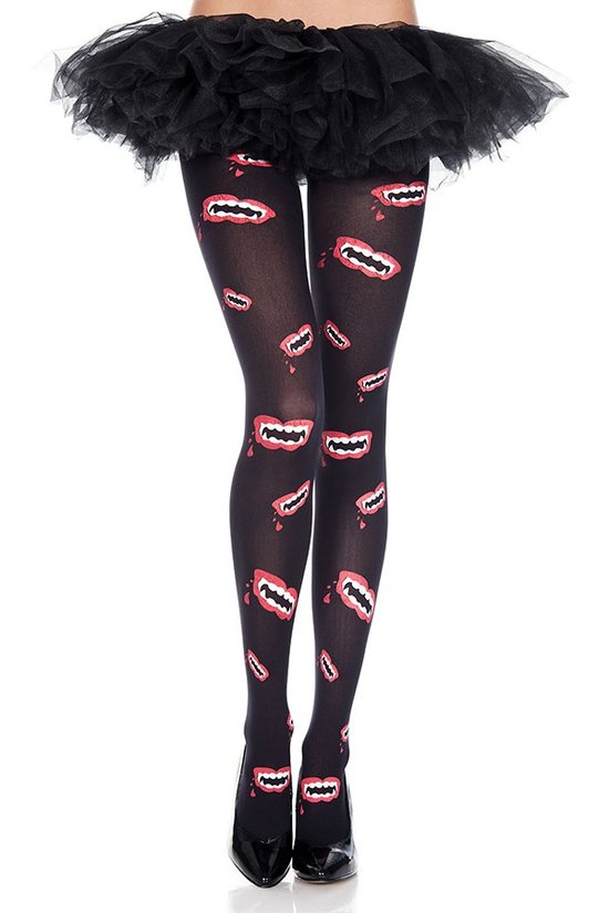 Fangs for Days Tights