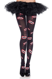 Fangs for Days Tights